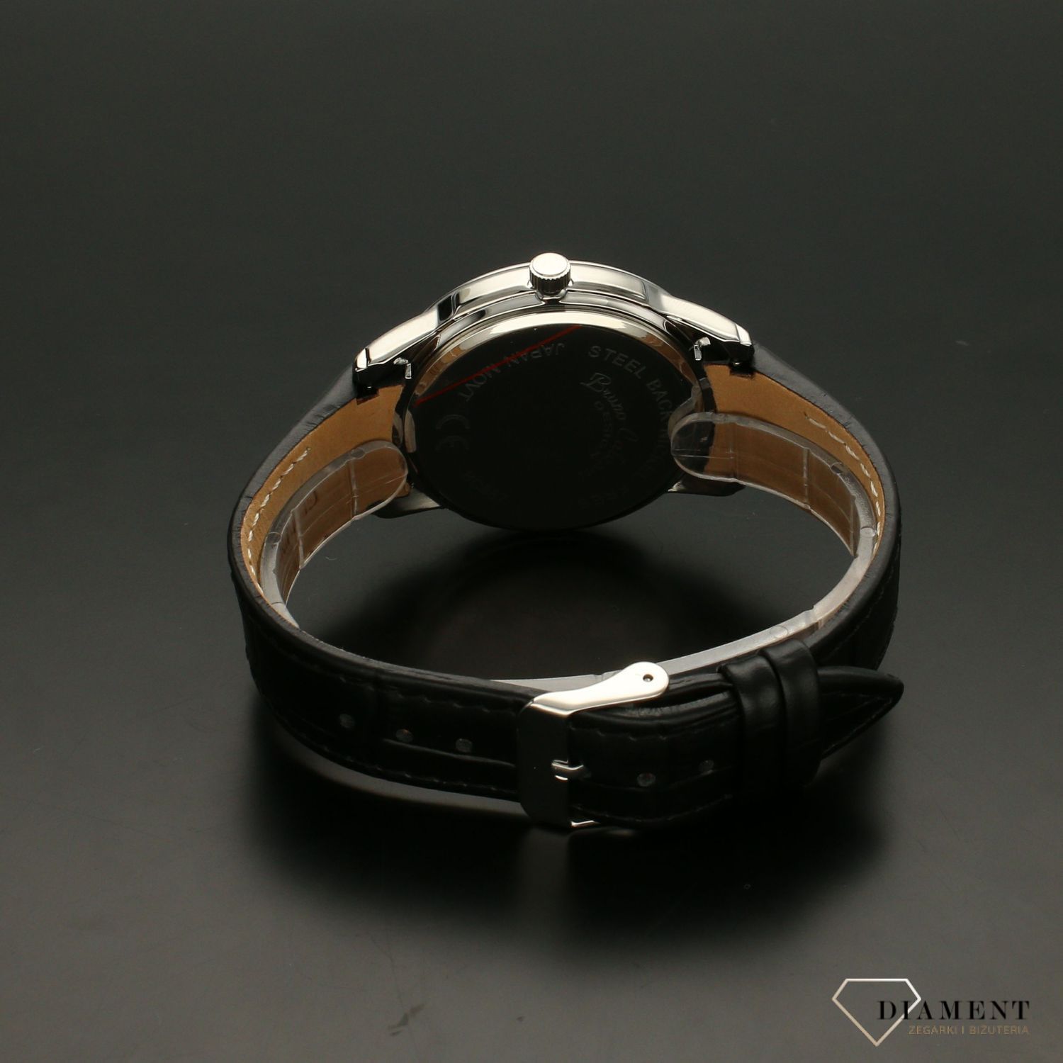 Zegarek męski na pasku Bruno Calvani z datownikiem BC887 WHITE.jpg